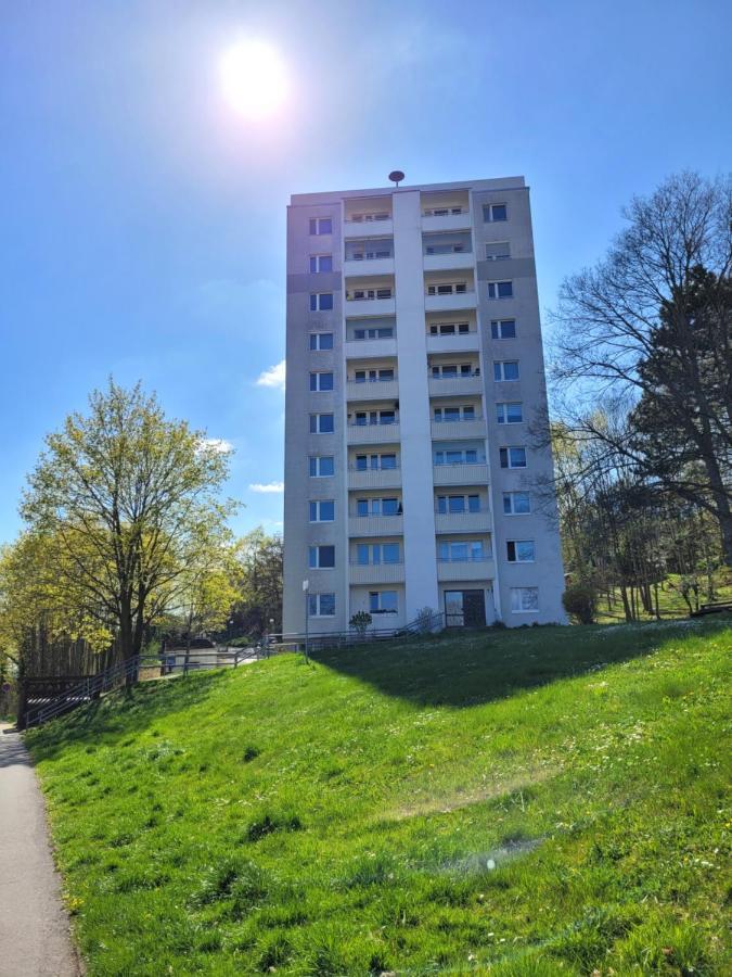 Phänomenaler Blick über Jena - Apartment mit Balkon und Netflix Exterior foto